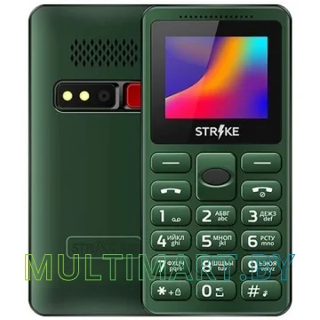 Мобильный телефон Strike S10 (зеленый)